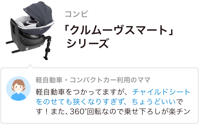 コンビ 「クルムーヴスマート」シリーズ
          