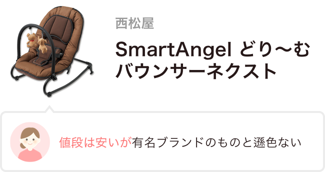西松屋 SmartAngel どり〜むバウンサーネクスト